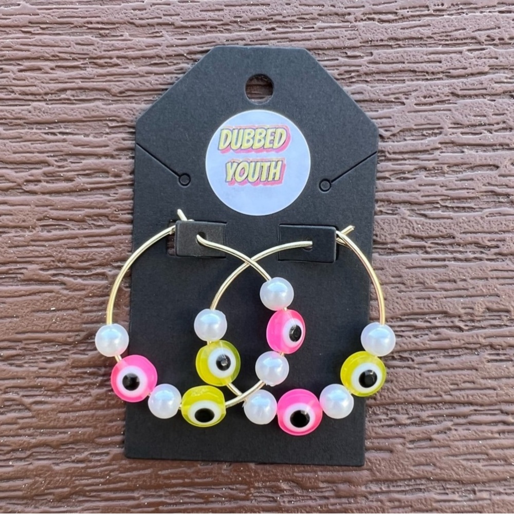 Evil Eye collection 🍋 lemonade hoops